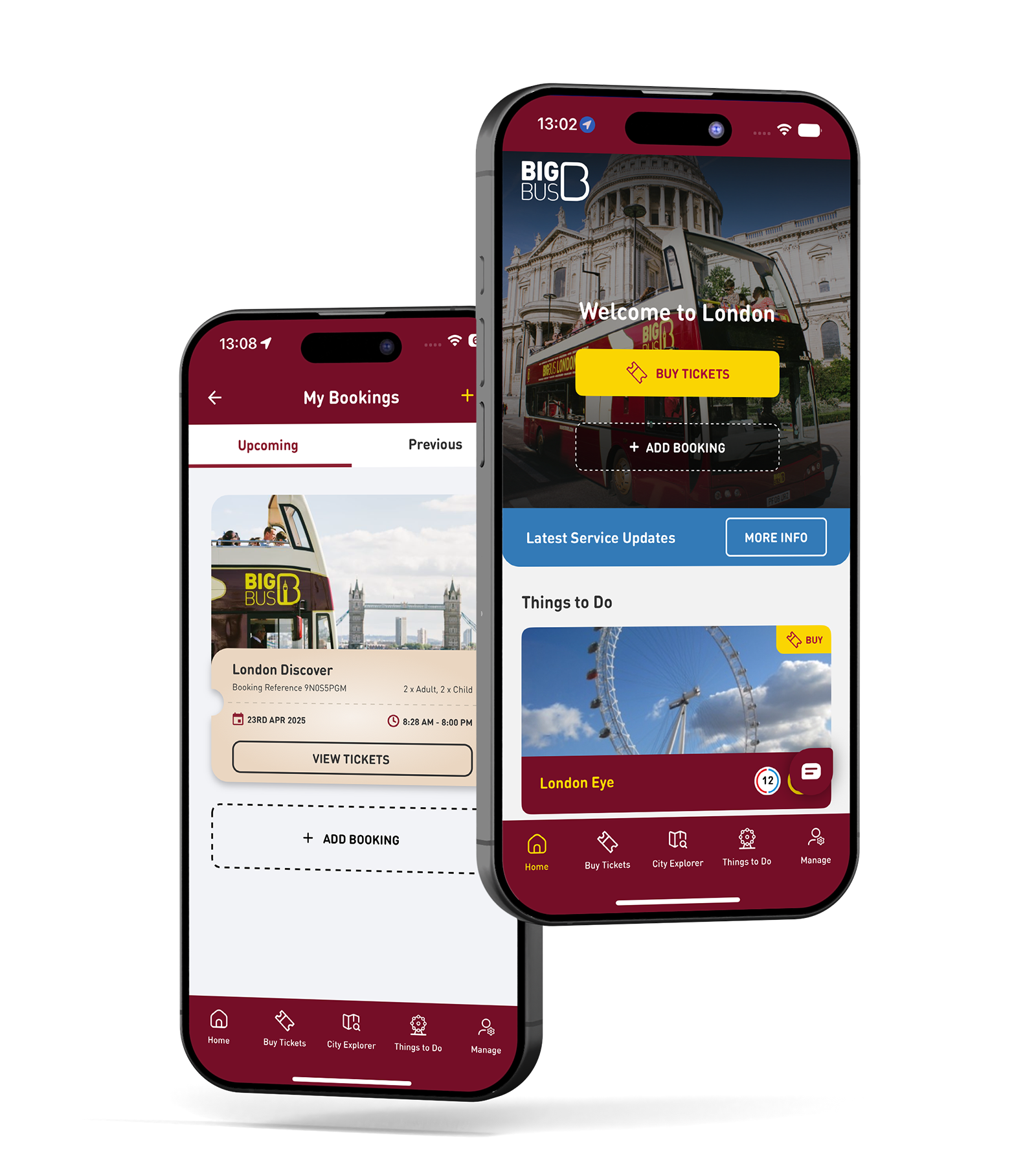 Big Bus Tours App